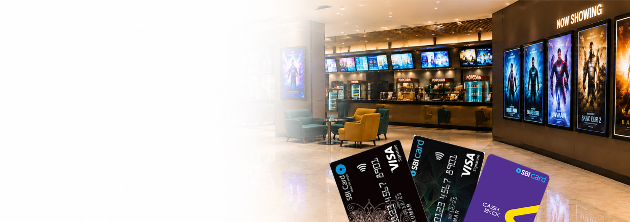 SBI Bank Credit Cards Hero Background