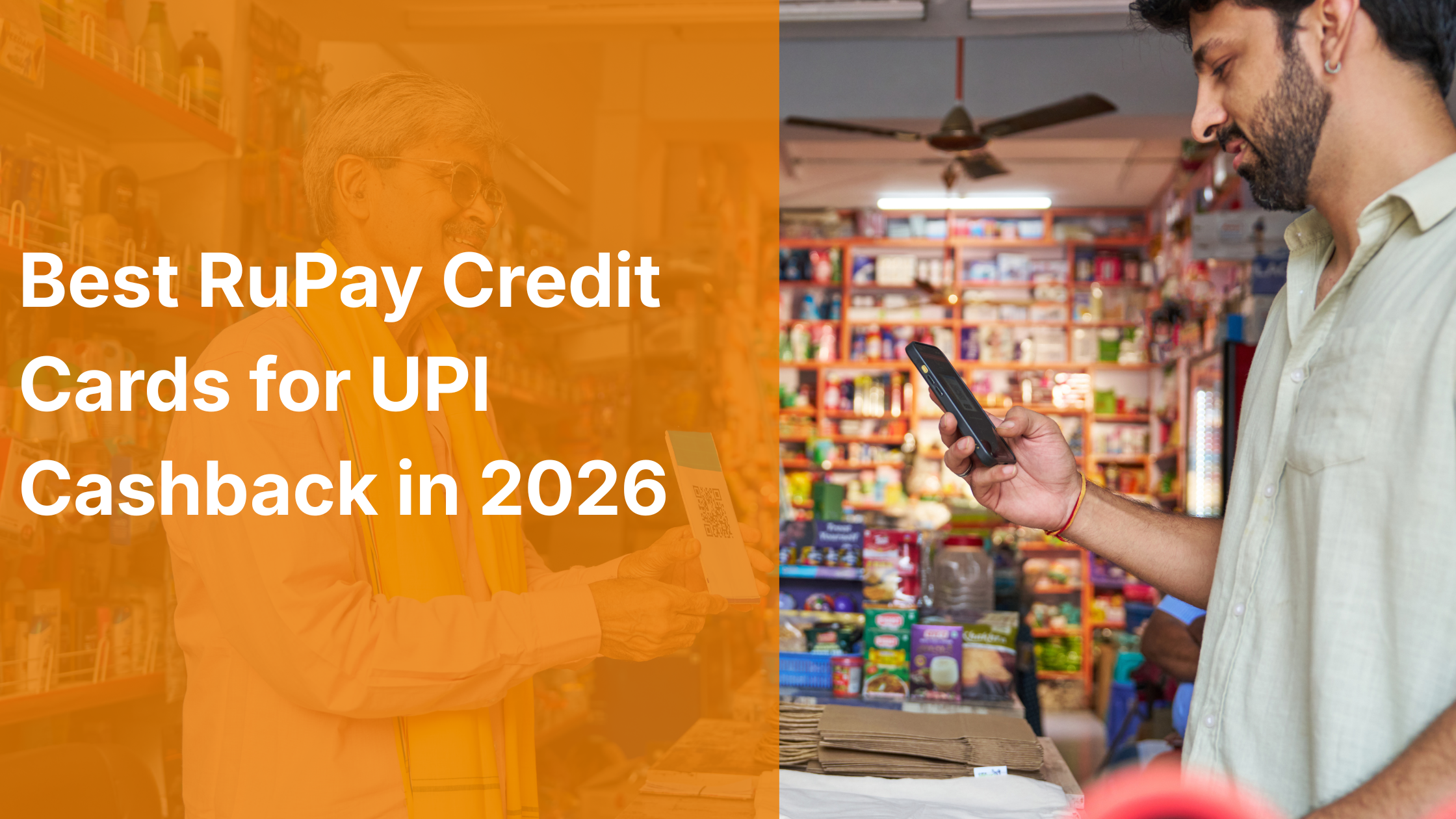Best RuPay Credit Cards for UPI Cashback in 2026