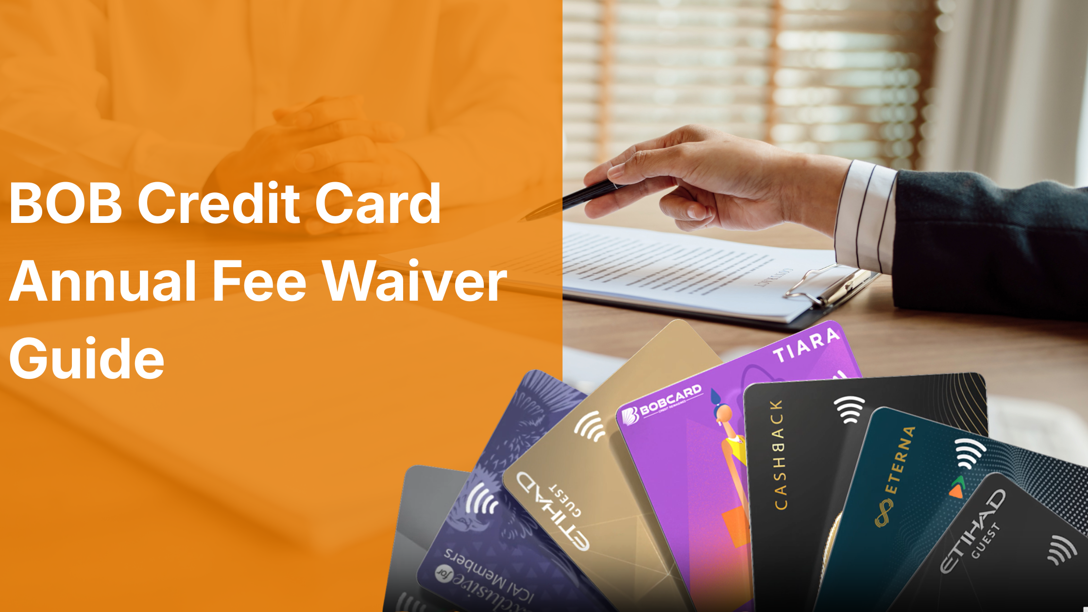 BOB Credit Card Annual Fee Waiver Guide