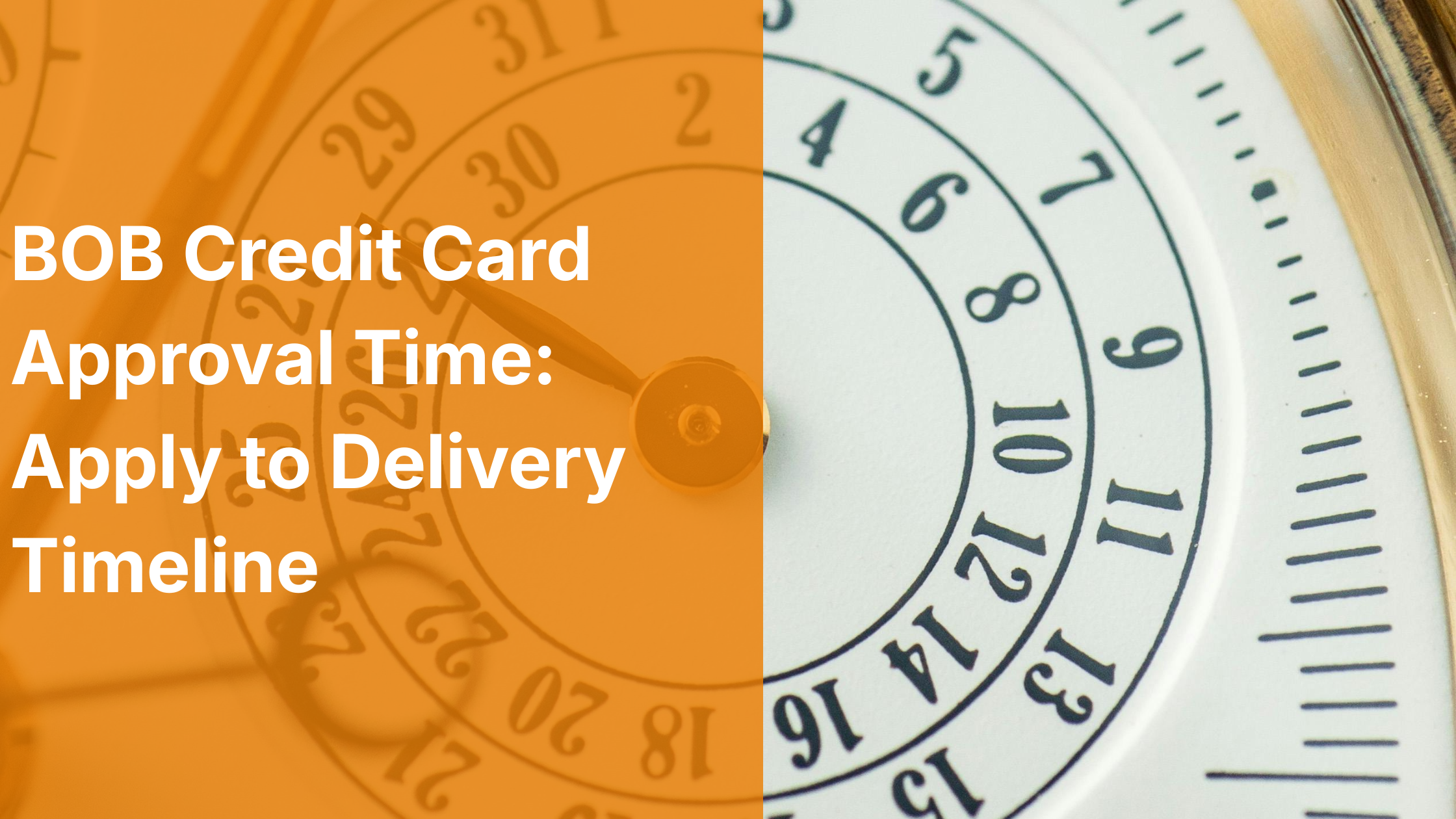 BOBCARD Approval Time: Application to Card Delivery