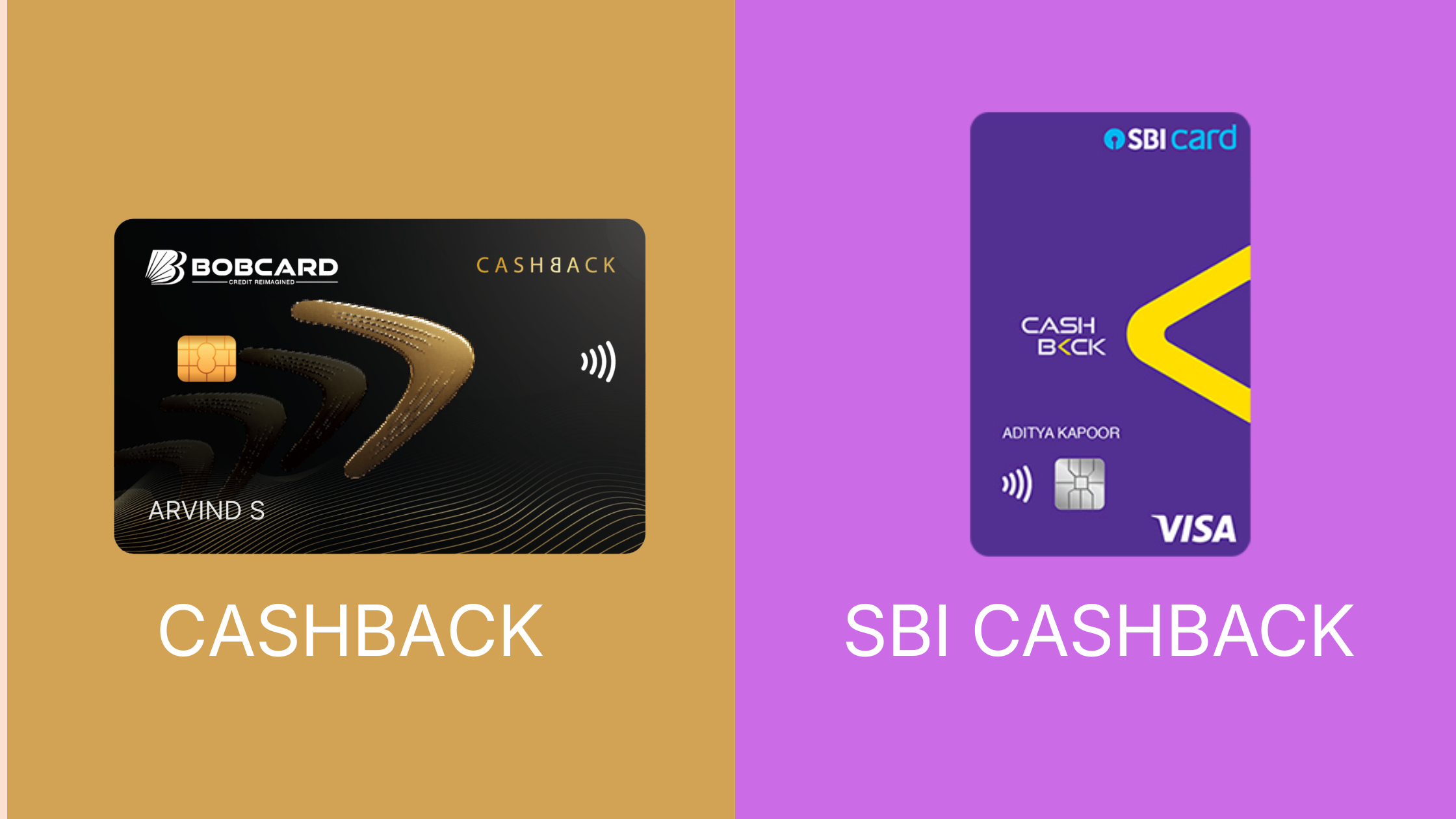BOBCARD Cashback vs SBI Cashback Card: Which Earns More?