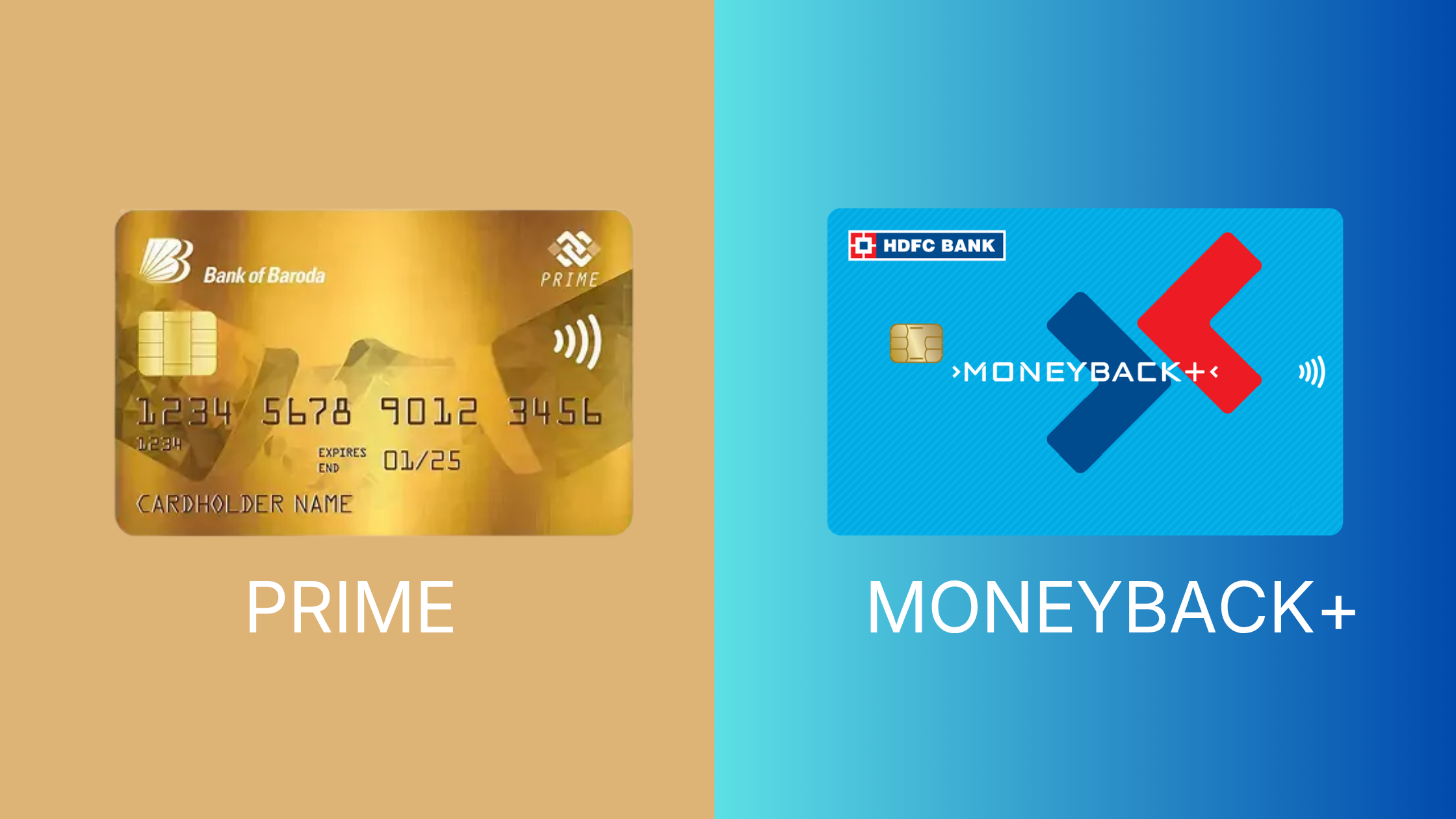 BOB Prime vs HDFC MoneyBack: Which Entry Card Wins?