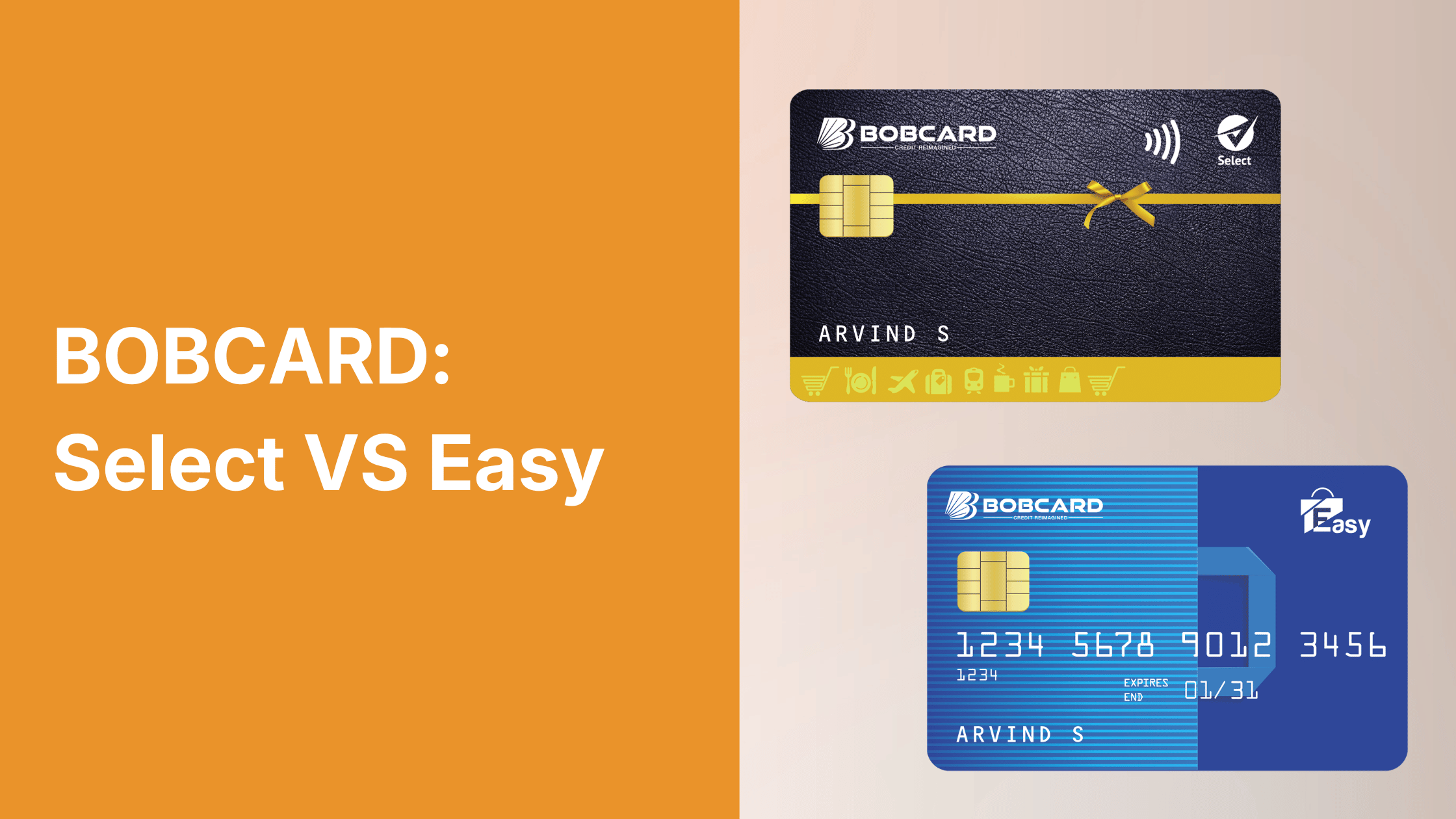 BOB Select vs BOB Easy: Choosing Your First BOB Card