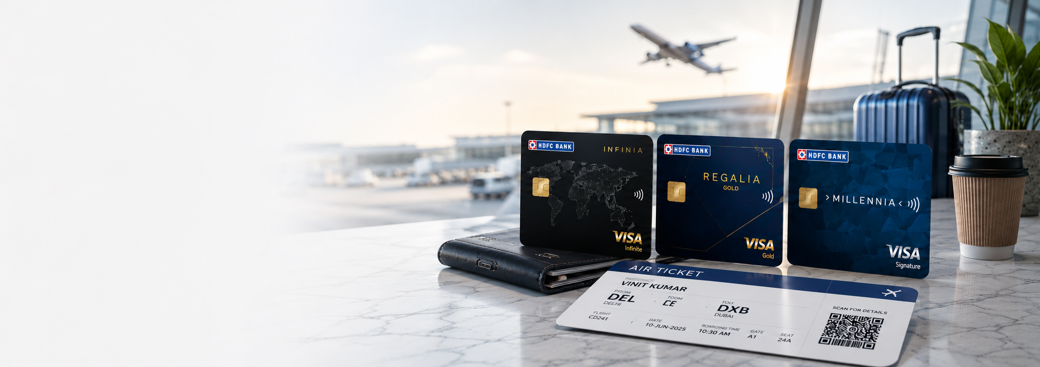 HDFC Bank Credit Cards Hero Background