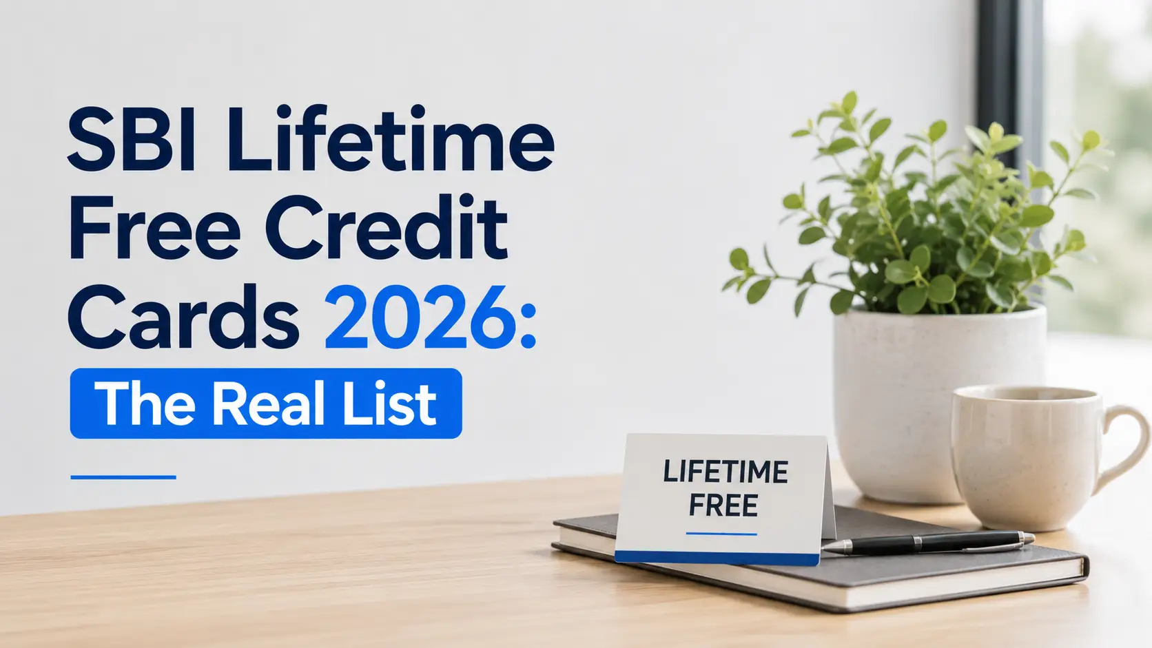 SBI Lifetime Free Credit Cards 2026: The Real List
